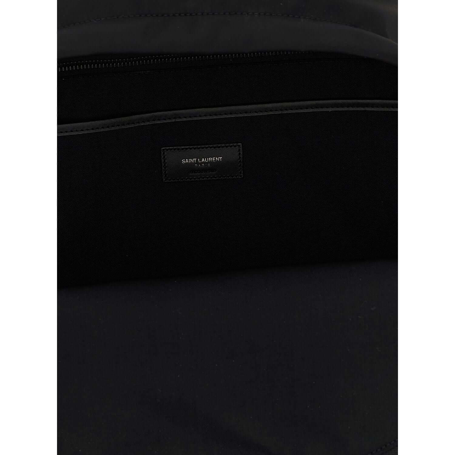 Saint Laurent Black Polyamide Backpack