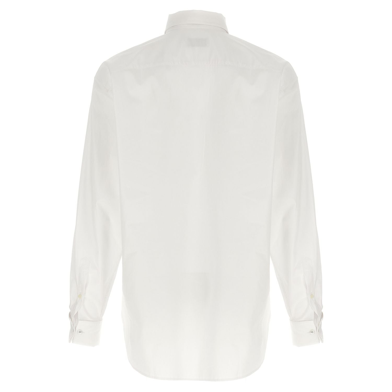 Dries Van Noten White Cotton Blouse
