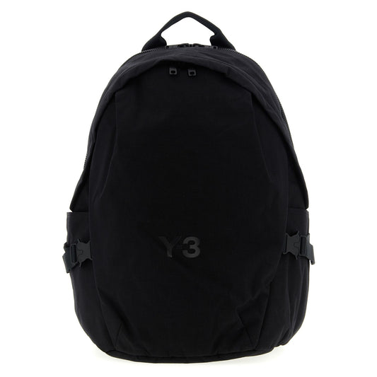 Y-3 Black Polyamide Backpack