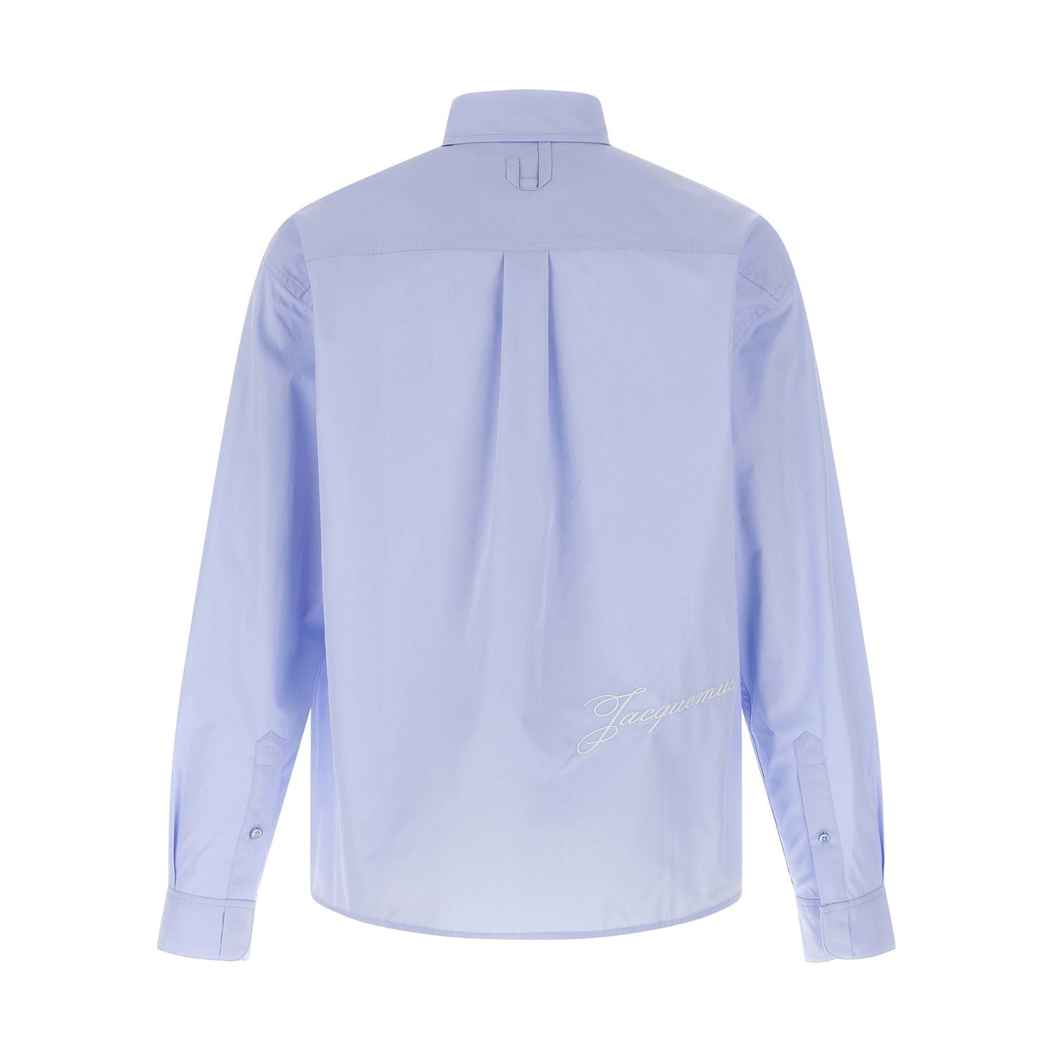 Jacquemus Blue Cotton Blouse