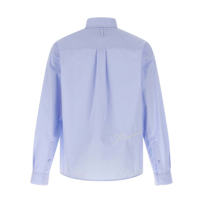 Jacquemus Blue Cotton Blouse