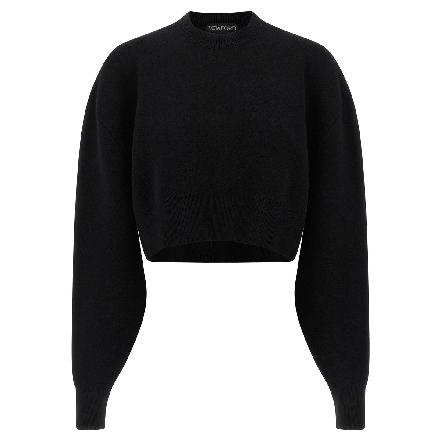 Tom Ford Black Virgin Wool Cardigan