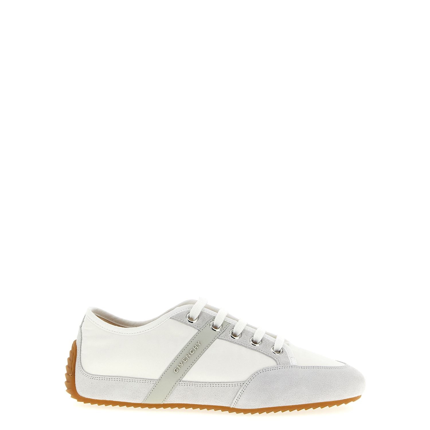 Givenchy White Polyamide Low Top Sneakers