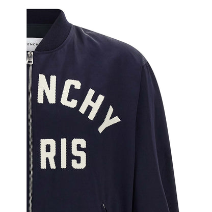 Givenchy Blue Cotton Bomber