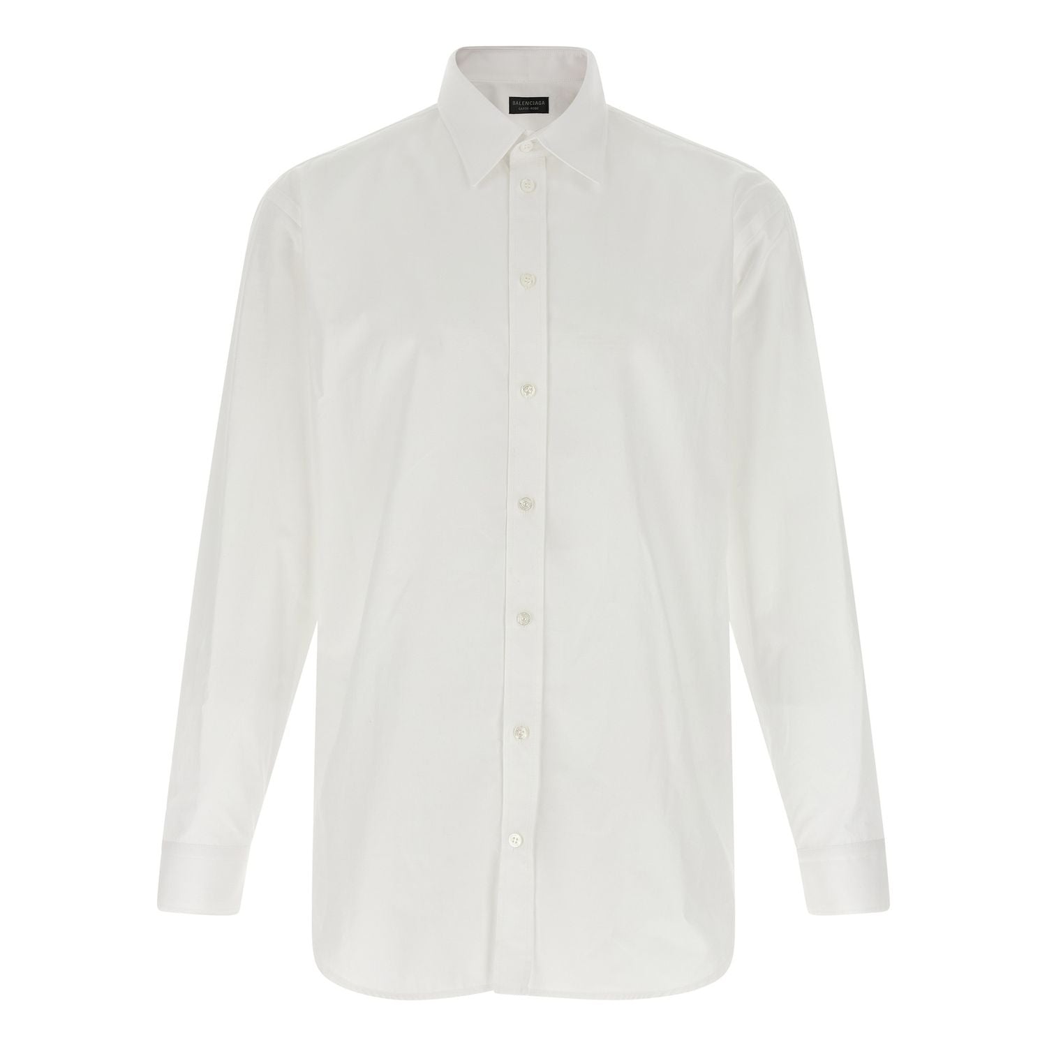 Balenciaga White Cotton Blouse