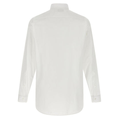 Balenciaga White Cotton Blouse