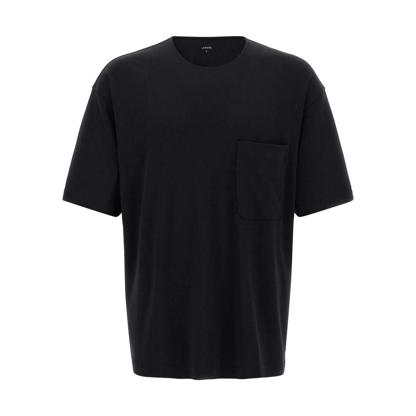 Lemaire Black Cotton T-Shirt
