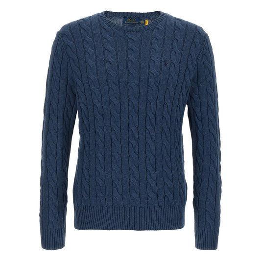 Polo Ralph Lauren Blue Cotton Cardigan