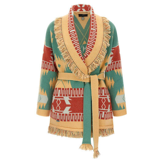 Alanui Multicolor Cashmere Cardigan