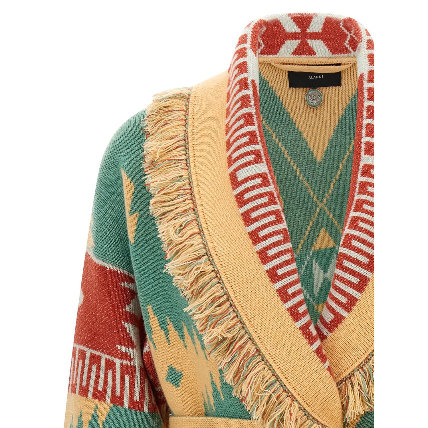 Alanui Multicolor Cashmere Cardigan