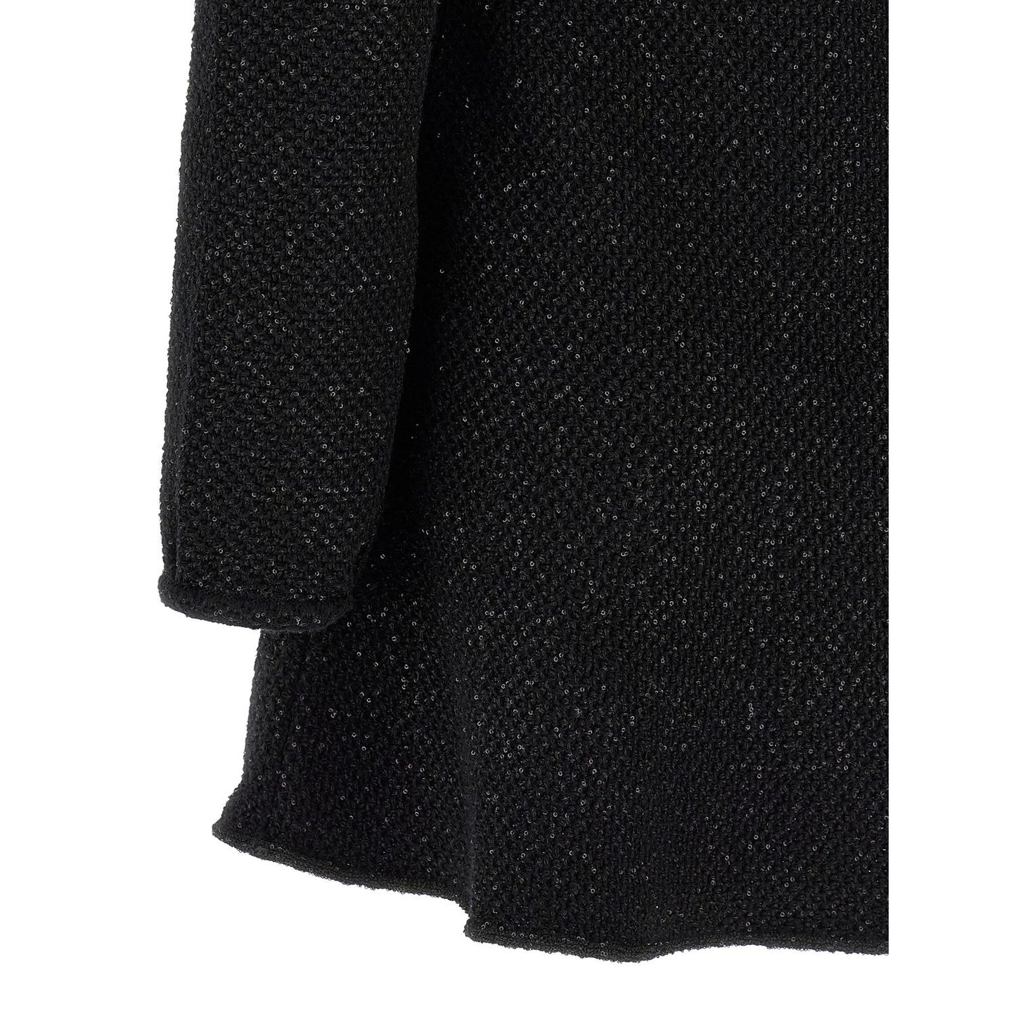 Self-Portrait Black Cotton Short Dress