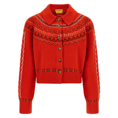 Guest in Residence Multicolor Wool Cardigan