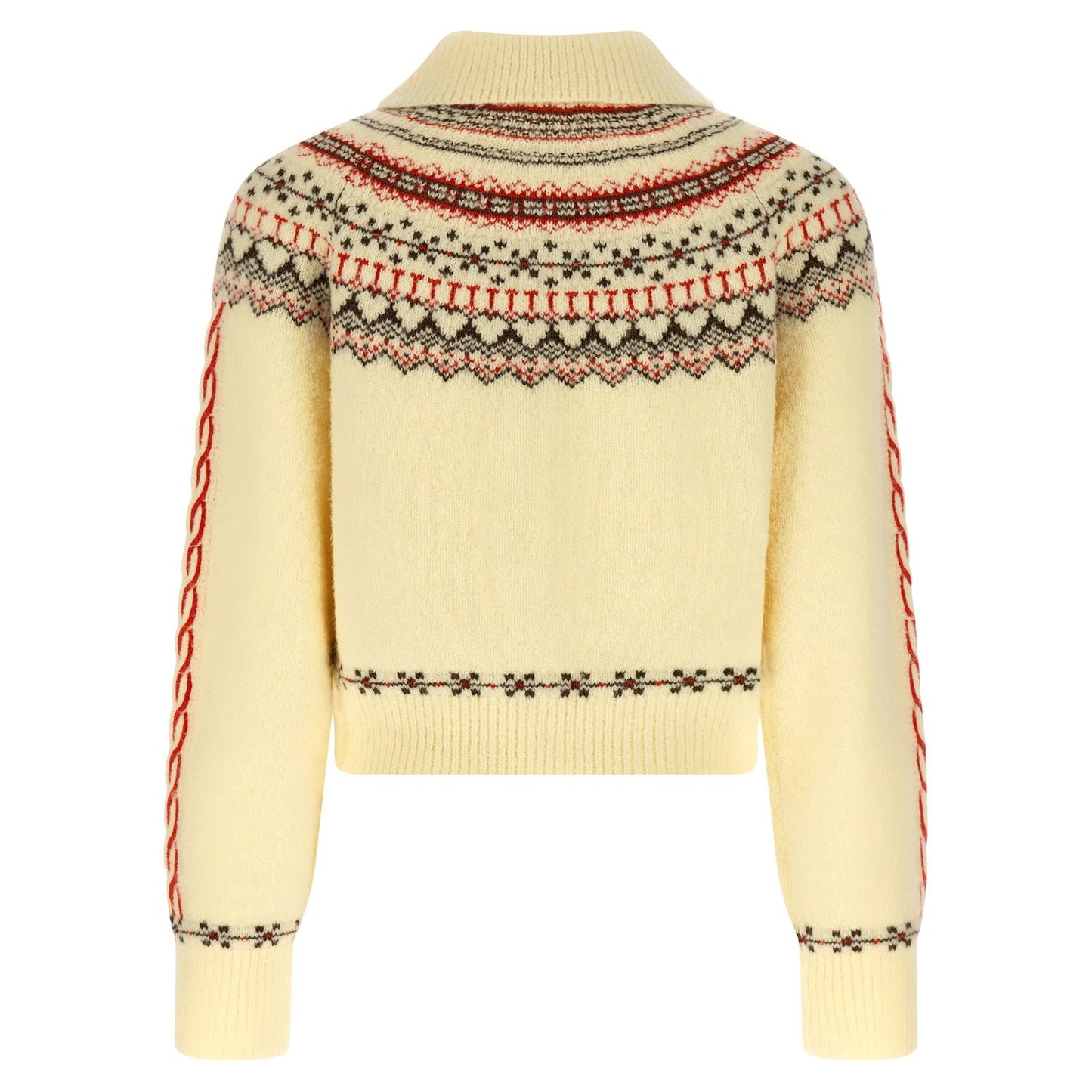 Guest in Residence Multicolor Wool Cardigan
