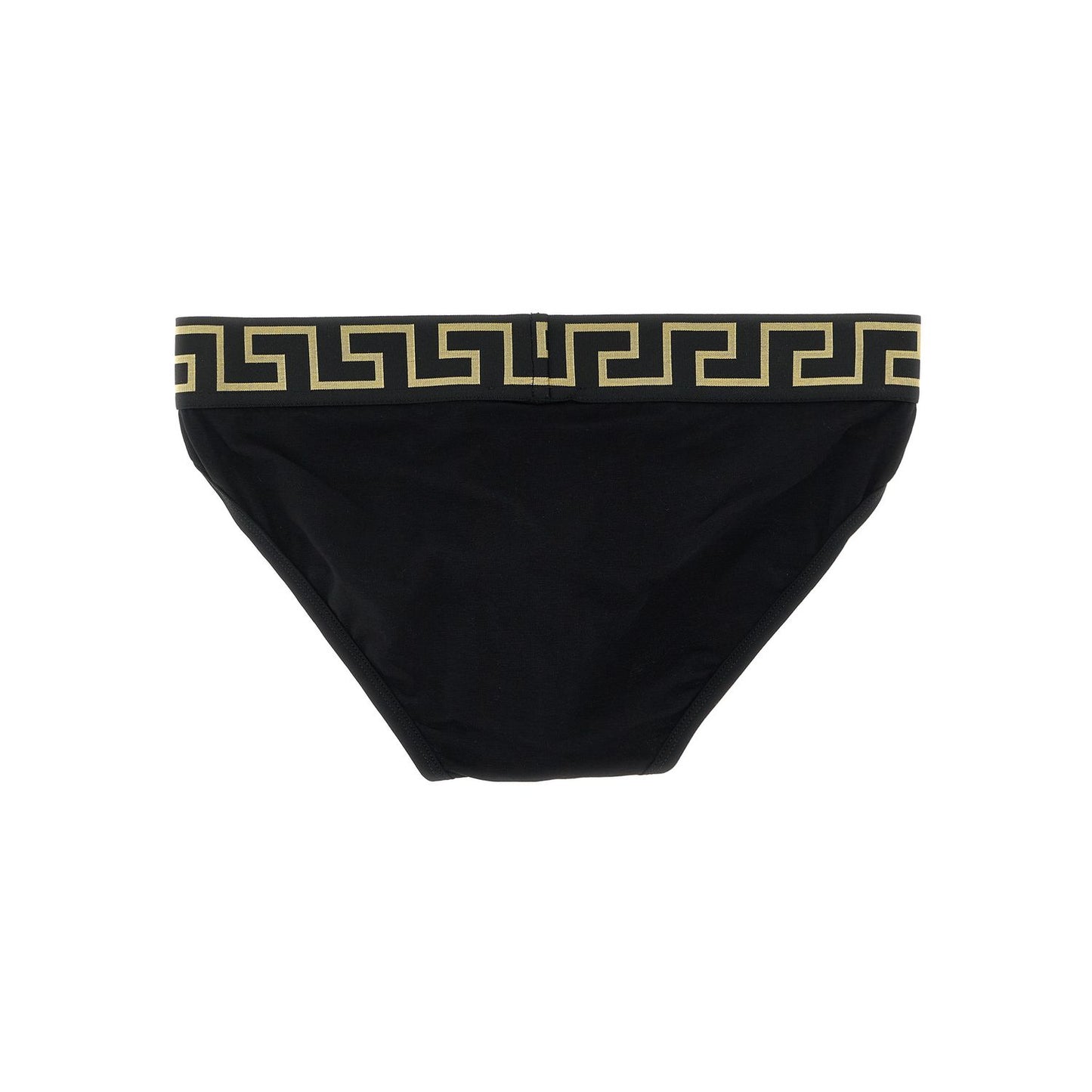 Versace Black Cotton Briefs
