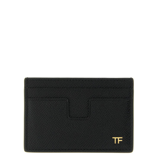 Tom Ford Black Calfskin Cardholder