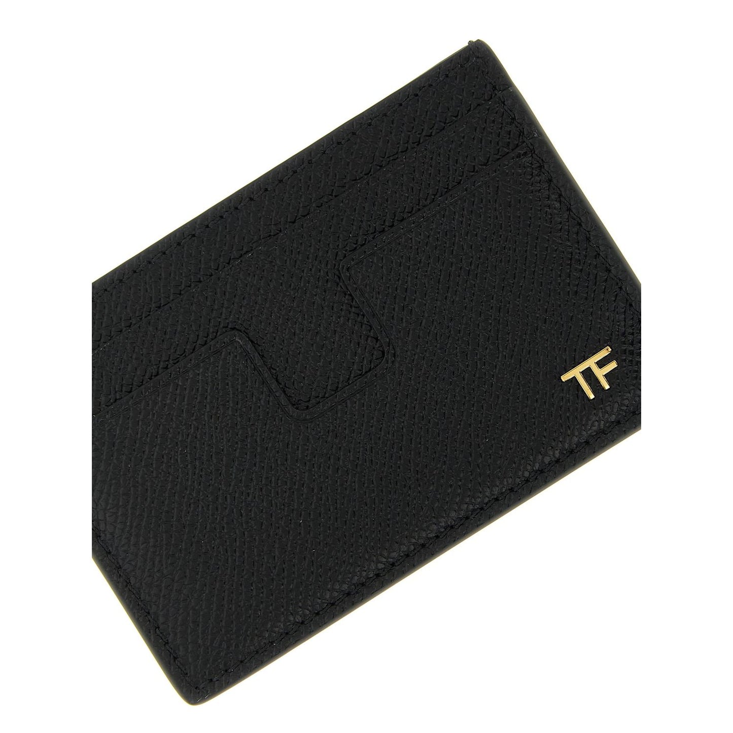 Tom Ford Black Calfskin Cardholder