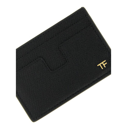 Tom Ford Black Calfskin Cardholder