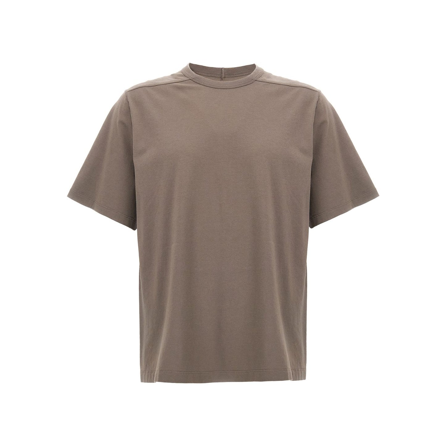Rick Owens Gray Cotton T-Shirt