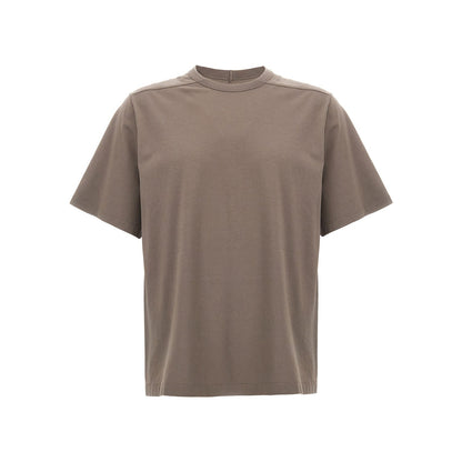 Rick Owens Gray Cotton T-Shirt