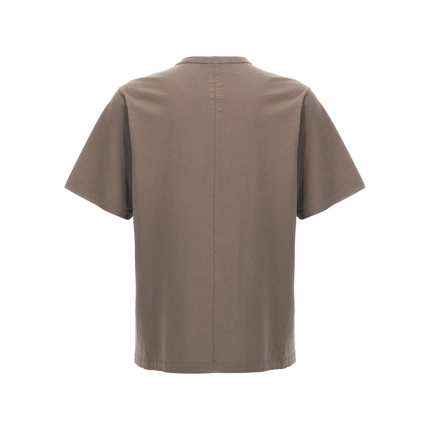 Rick Owens Gray Cotton T-Shirt