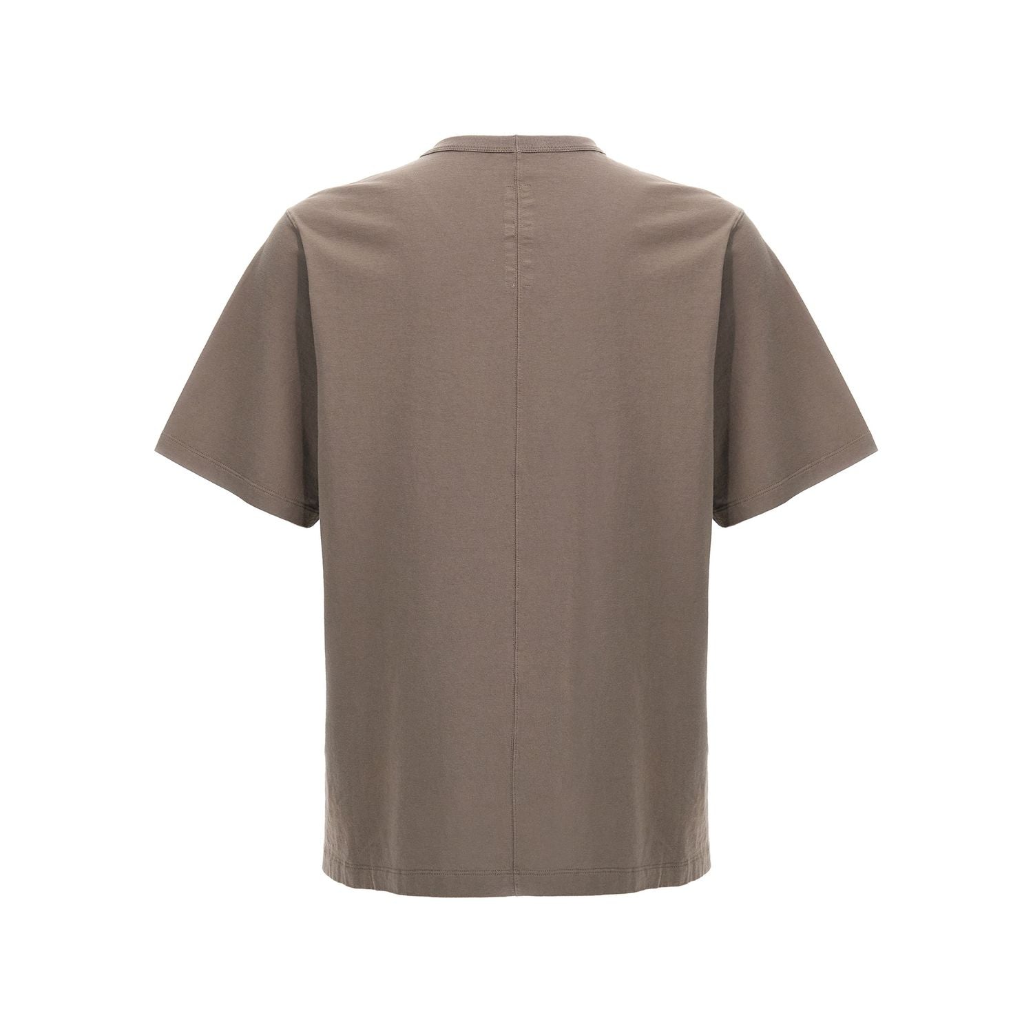 Rick Owens Gray Cotton T-Shirt