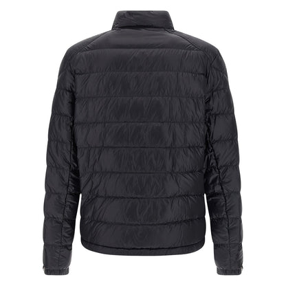Moncler Blue Polyamide Full-Length Jacket