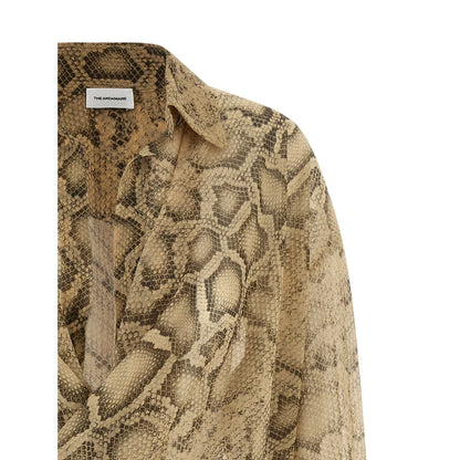 The Andamane Beige Polyester Bodysuit