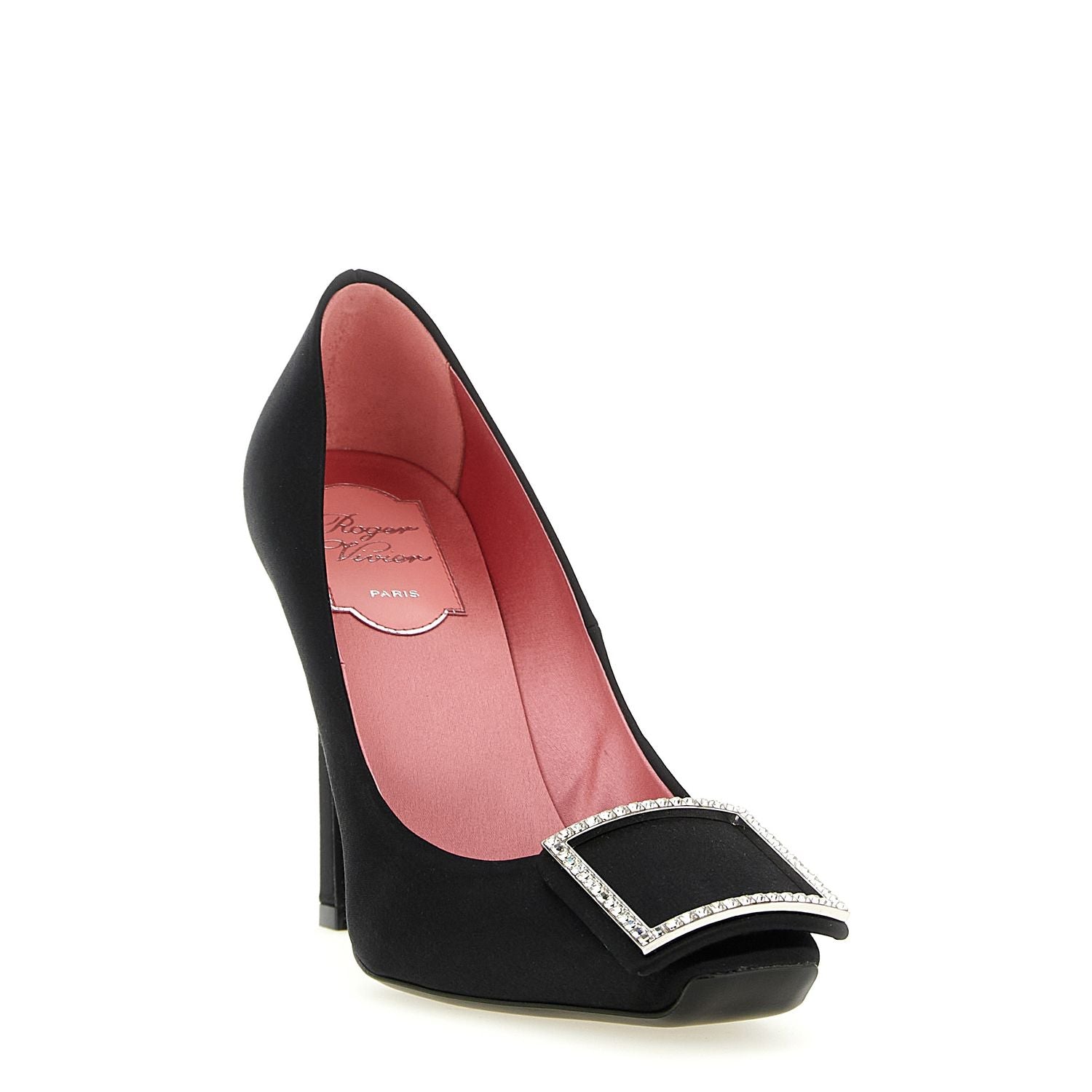 Roger Vivier Black Viscose High Heel Pumps
