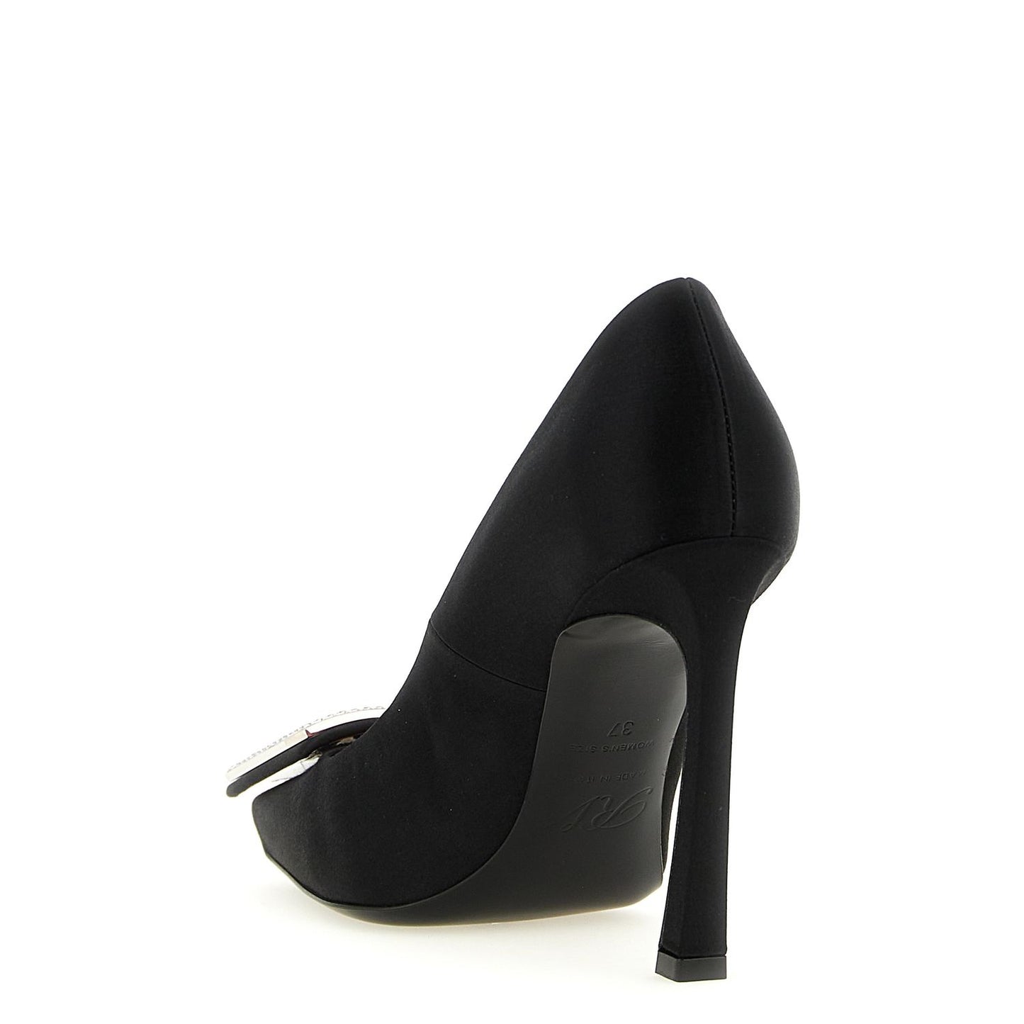 Roger Vivier Black Viscose High Heel Pumps