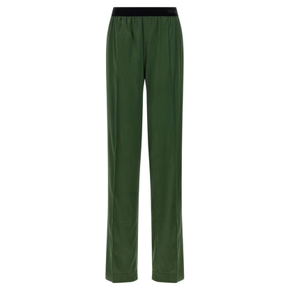 Tom Ford Bicolor Silk Casual Pants