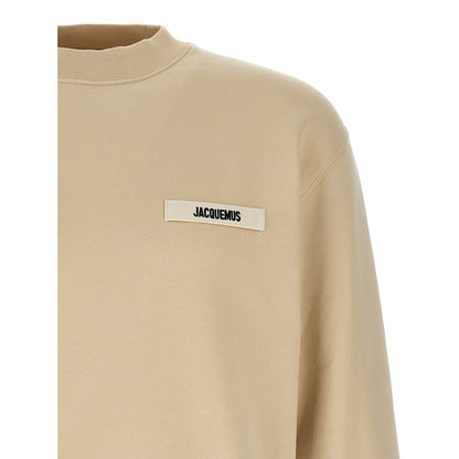 Jacquemus Beige Cotton Sweatshirt
