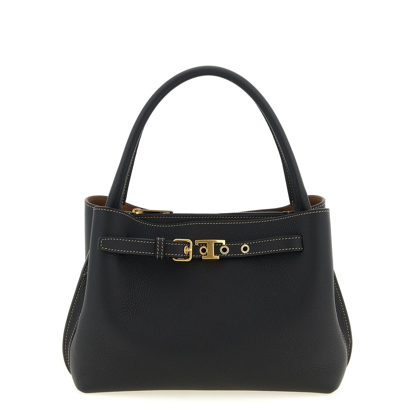 Tod's Black Calfskin Handbag