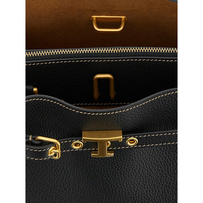 Tod's Black Calfskin Handbag