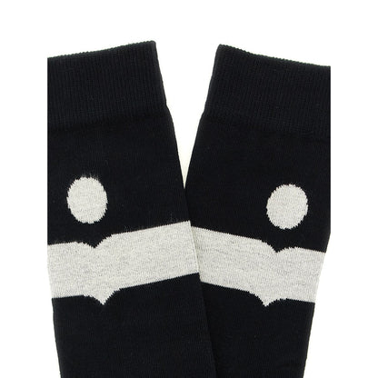 Isabel Marant Black Cotton Socks
