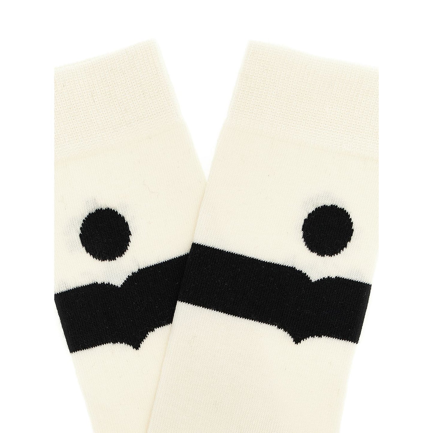 Isabel Marant Beige Cotton Socks