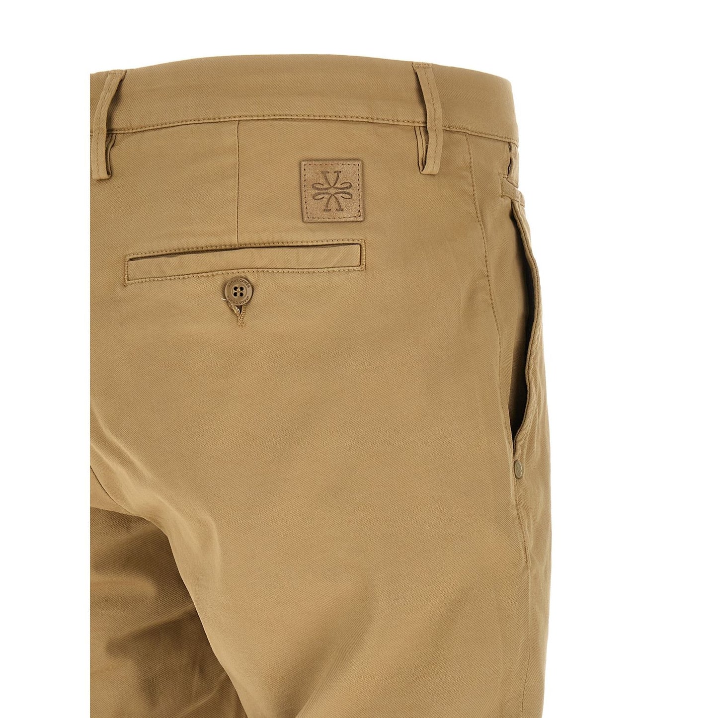 Jacob Cohen Beige Cotton Chino Pants