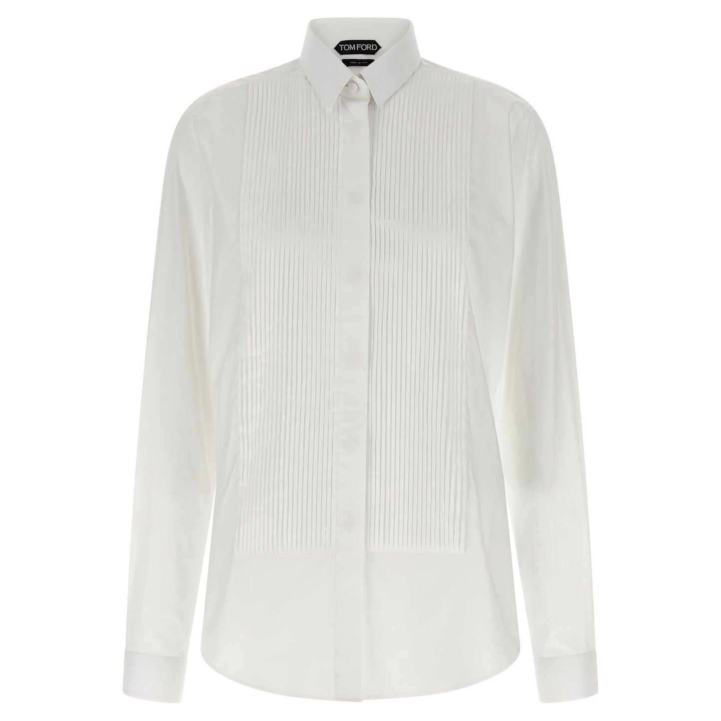Tom Ford White Cotton Blouse