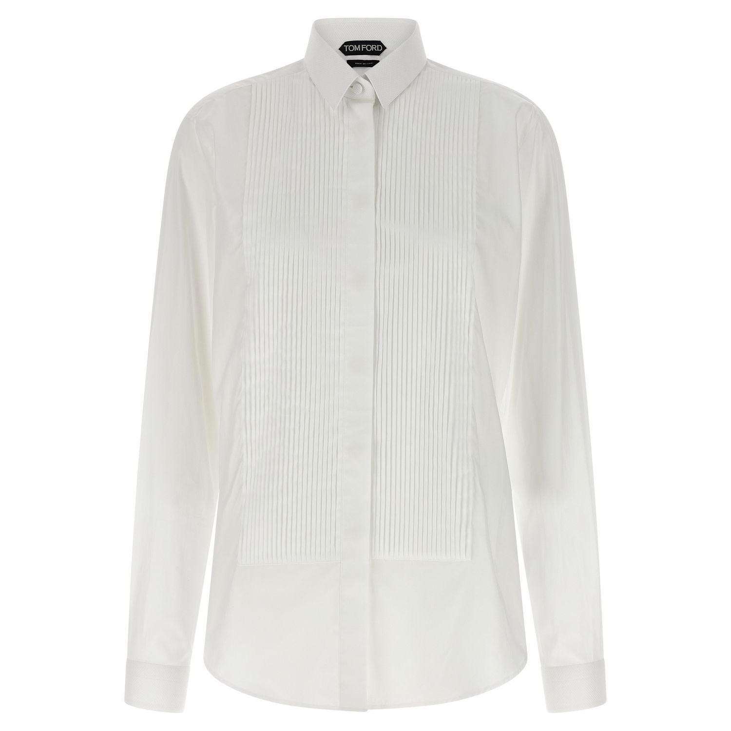 Tom Ford White Cotton Blouse