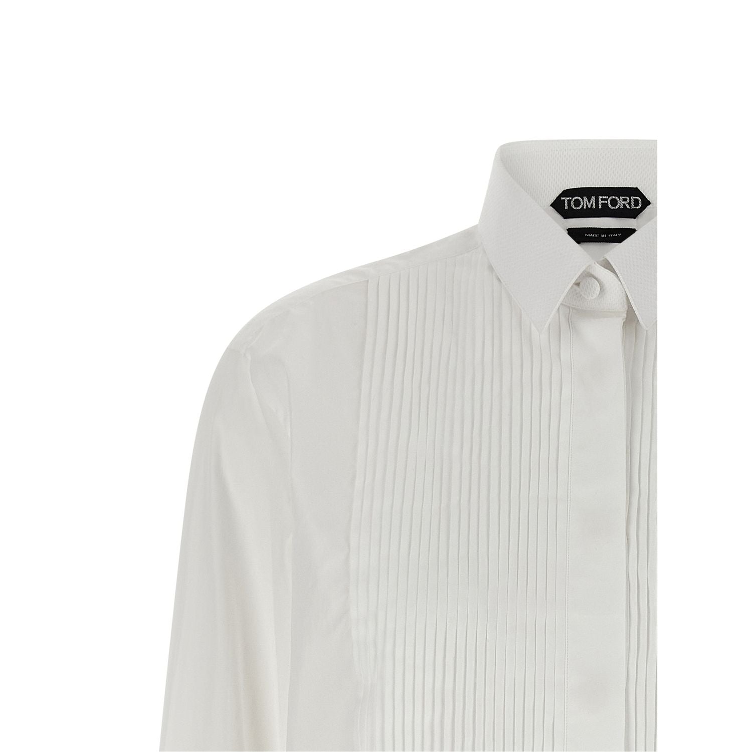 Tom Ford White Cotton Blouse