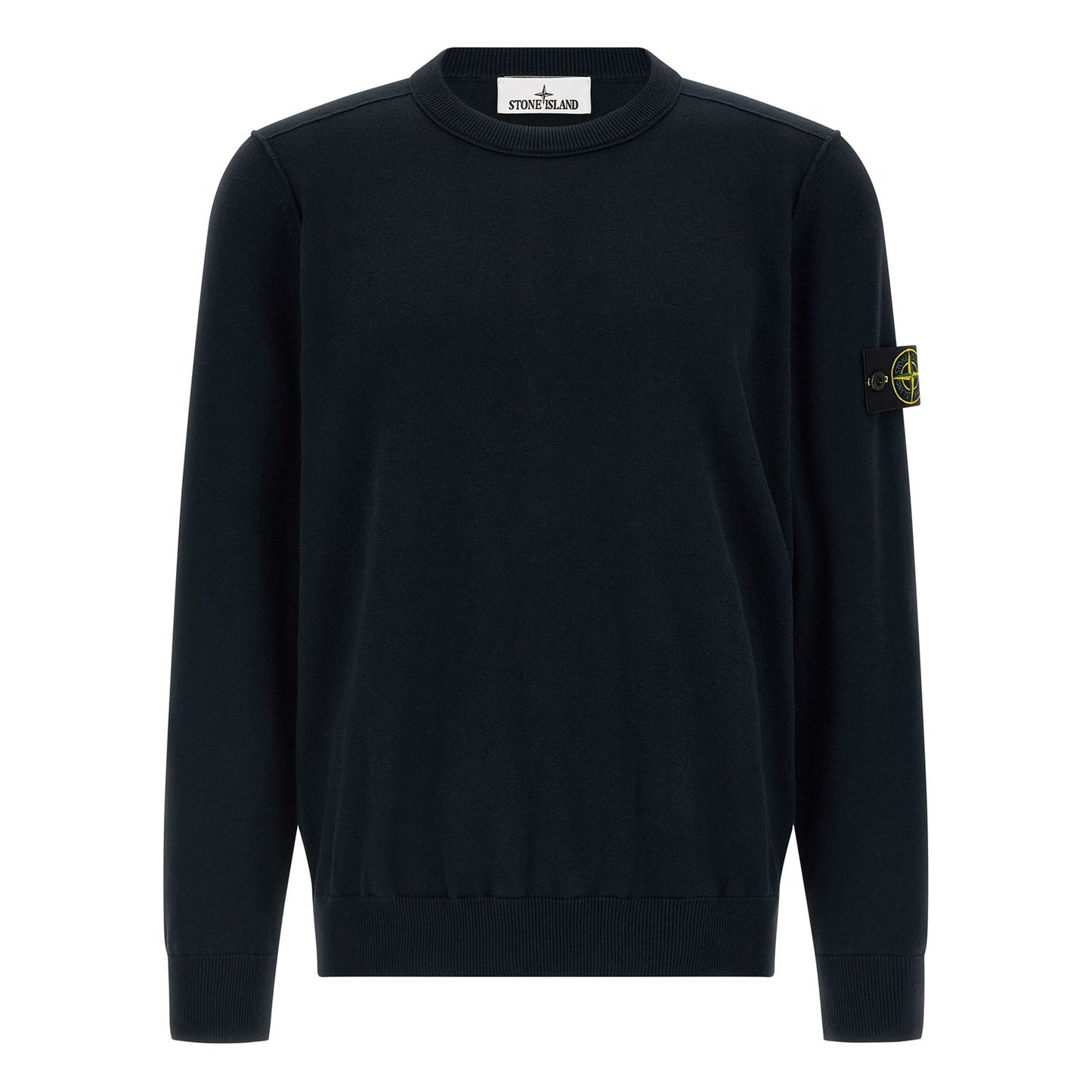 Stone Island Blue Cotton Cardigan