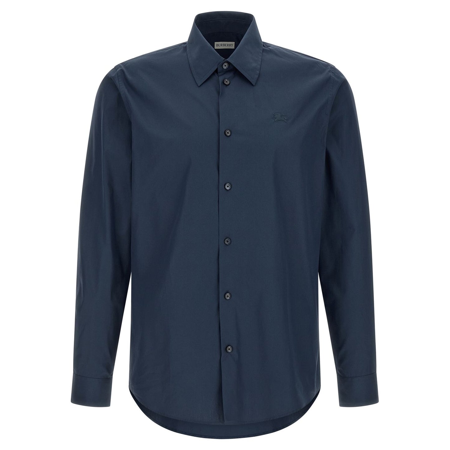 Burberry Blue Cotton Blouse