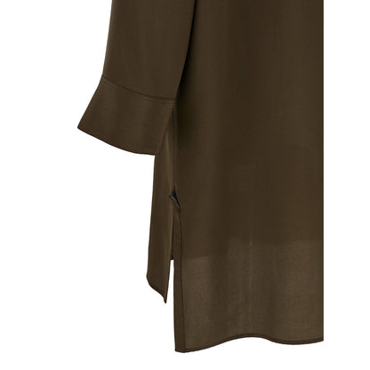Tom Ford Bicolor Silk Midi Dress