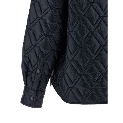 Moncler Blue Polyamide Shell Jacket