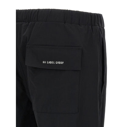 44 Label Group Black Polyamide Athletic Pants