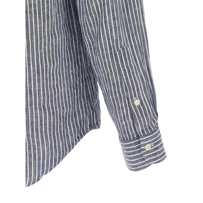 Polo Ralph Lauren Blue Linen Blouse