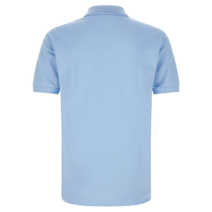 Lacoste Blue Cotton Polo Shirt
