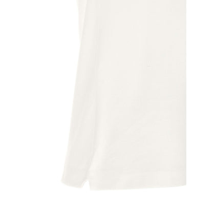 Lacoste White Cotton Polo Shirt