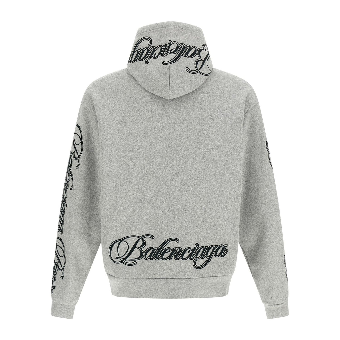 Balenciaga Gray Cotton Sweatshirt