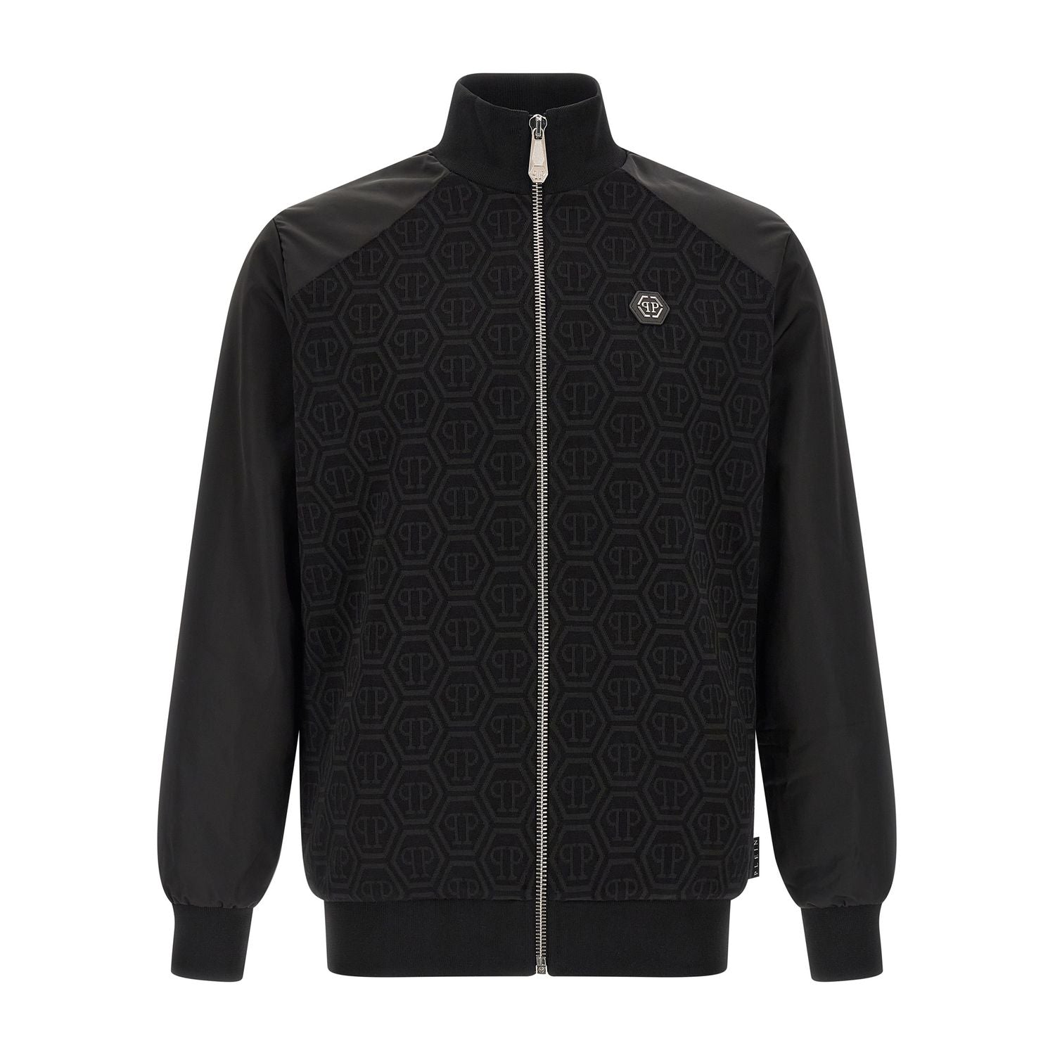 Philipp Plein Black Cotton Sweatshirt