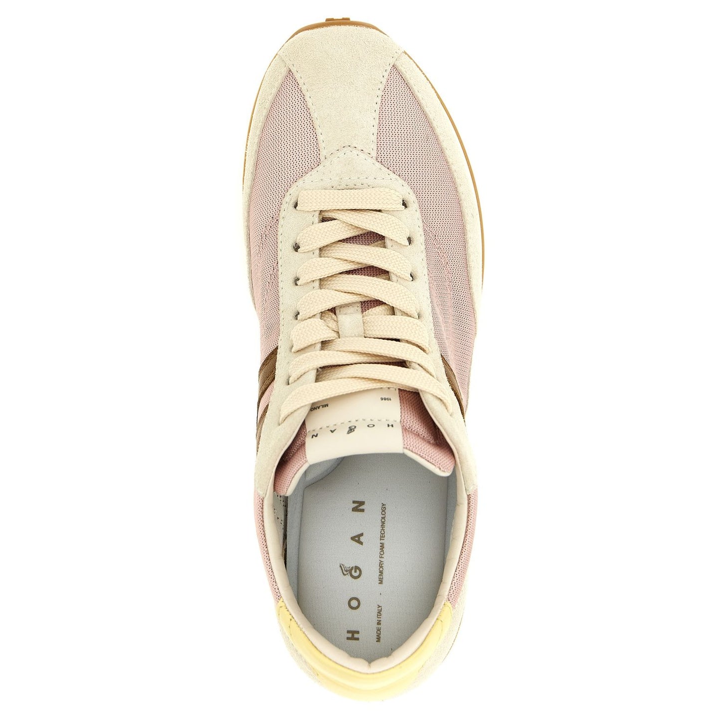 Hogan Multicolor Cotton Athletic Sneakers